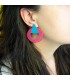 Pendientes 3D Aros Maria Menta